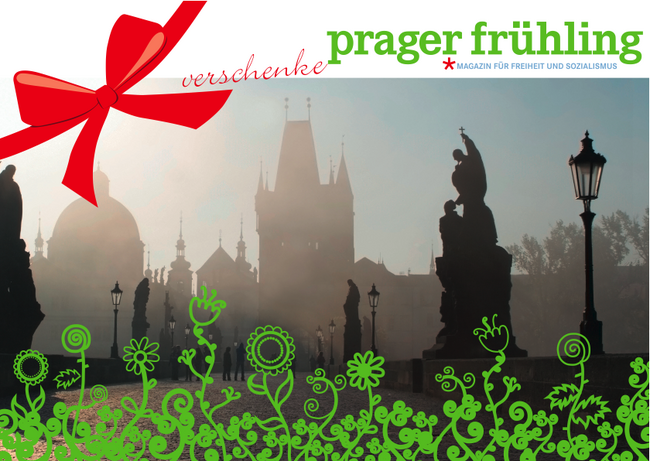 Schöner Schenken mit prager frühling